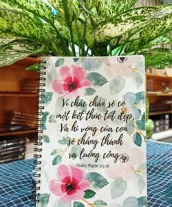 Sổ câu gốc Ngôi Nhà Cơ Đốc - giấy trắng