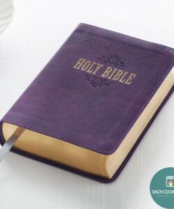 King James Version KJV - Bìa Da Màu Tím - KJV035