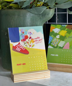 Lịch đế gỗ 2026 siêu cute