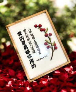 II Cô-rinh-tô 12:9 (Tiếng Trung)