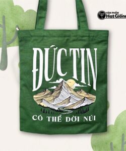 Túi Tote Đức Tin (Xanh Lá Cây)
