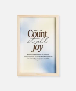 James 1:2-4 (20x30cm)